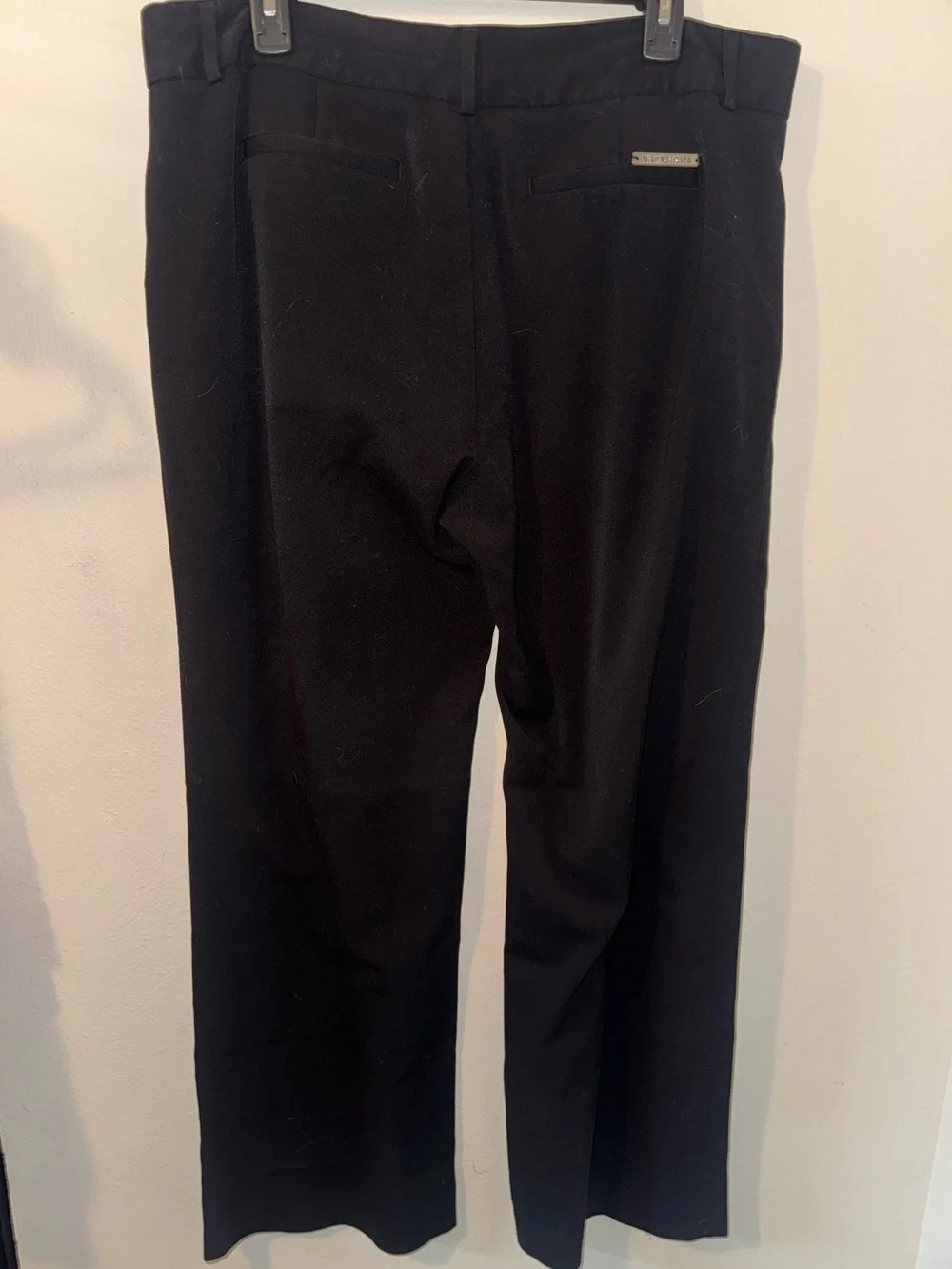Michael Kors Black Wide-Leg Pants